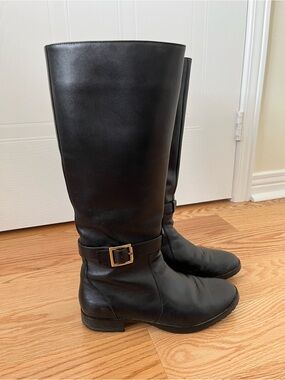 Ralph Lauren Classic Black Riding Boots